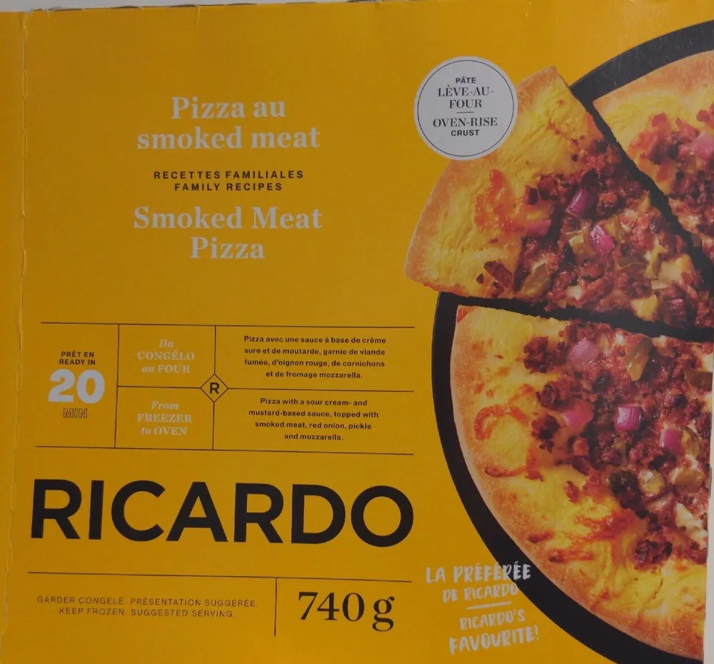 Smoked Meat Pizza