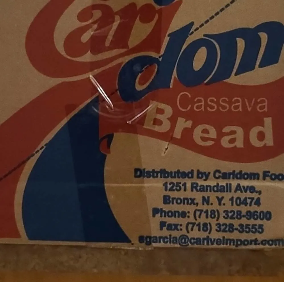 Cassava bread natural