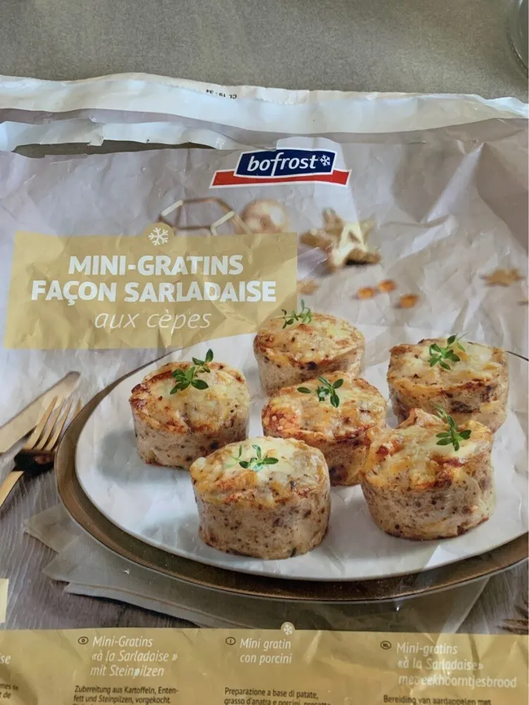 Mini gratin façon sarladaise