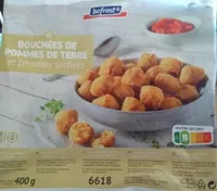 Bouchées de pommes de terre et tomates séchées