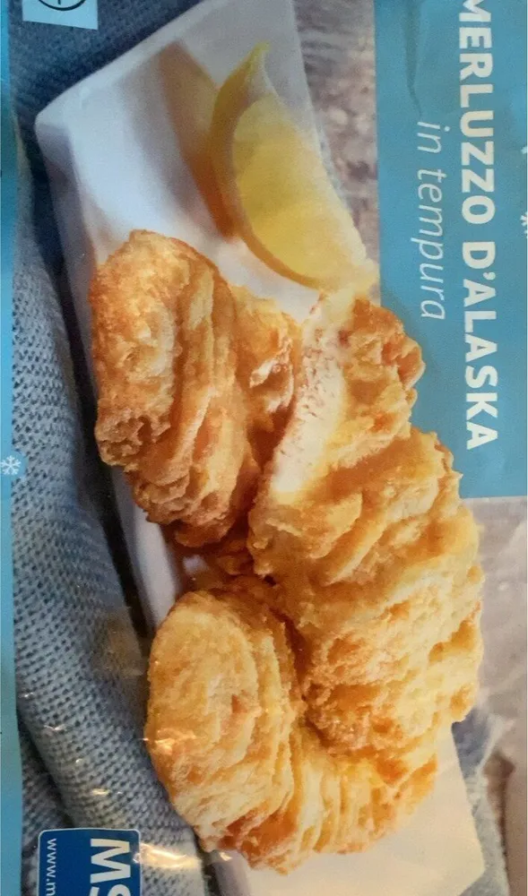 Merluzzo D’Alaska in tempura