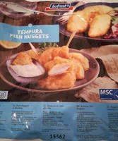 Tempura fish nuggets