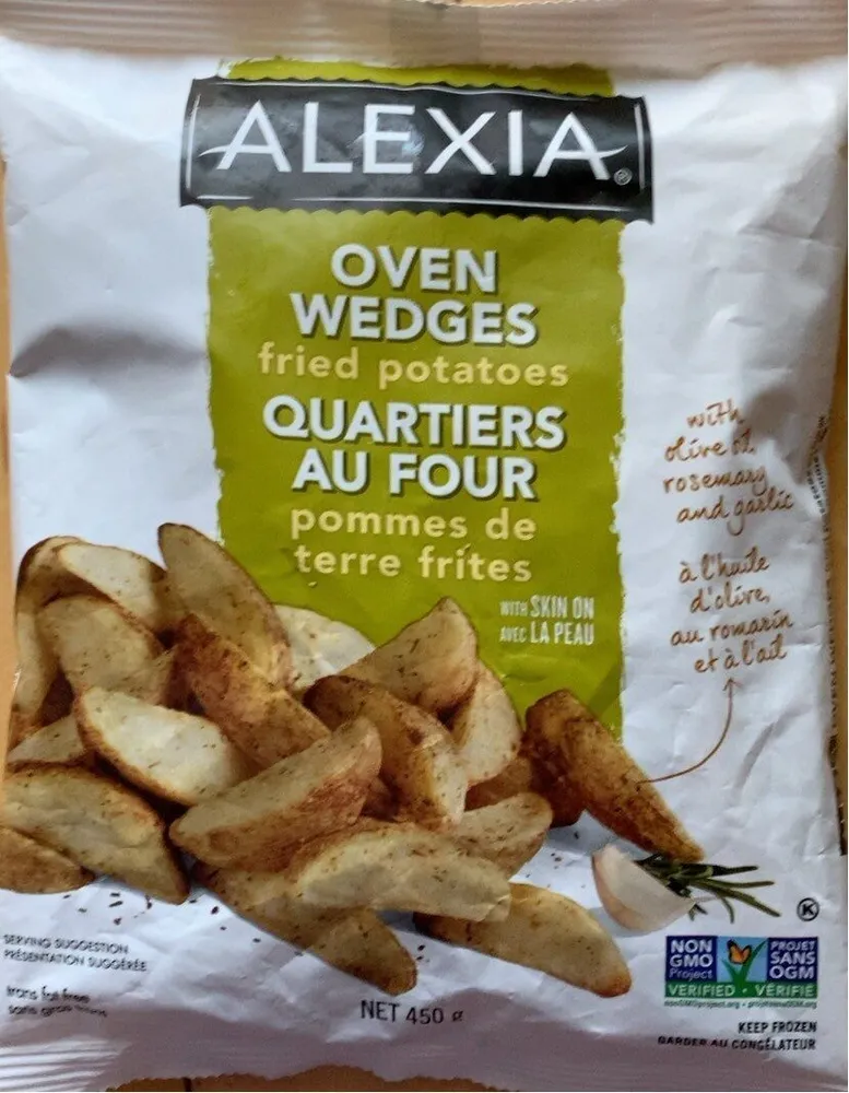 Quartiers au four - pommes de terre frites