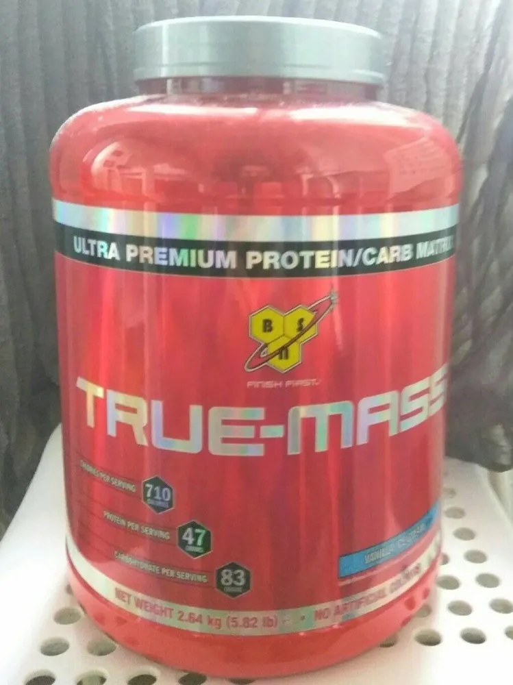 BSN Pot True Mass Vanille - 2,64KG
