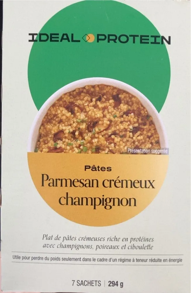 Parmesan crémeux champignon