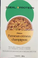 Parmesan crémeux champignon