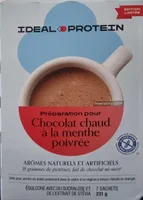 Chocolat chaud à la menthe poivrée