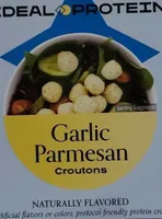 Garlic parmesan croutons