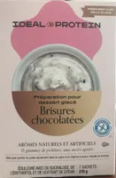 Préparation pour dessert glacé Brisures chocolatées