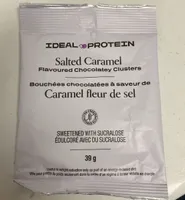 Bouchées chocolatées à saveur saveur de Caramel fleur de sel