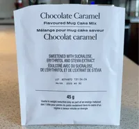 Mug cake chocolat caramel