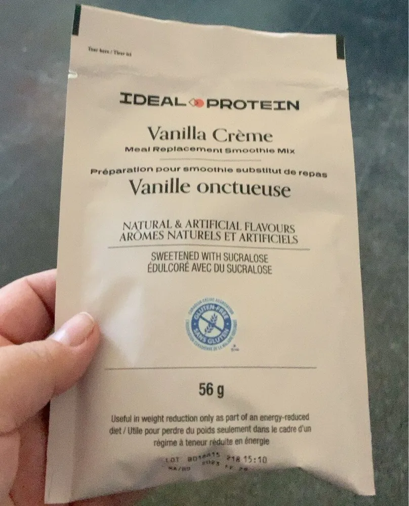 Préparation pour smoothie substitut de repas