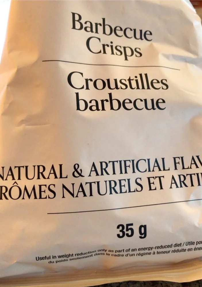 Barbecue crisps