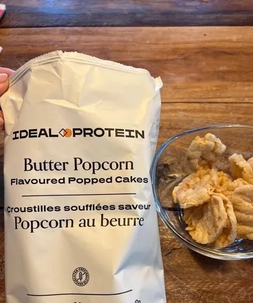 Protein butter puffs