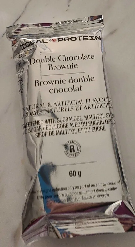 Double chocolate brownie