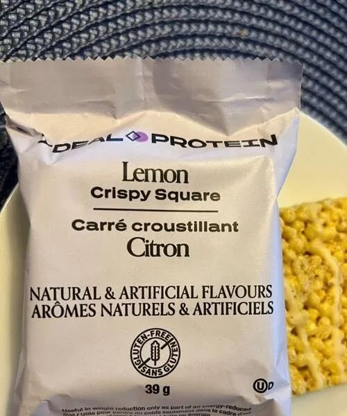 Lemon crispy square