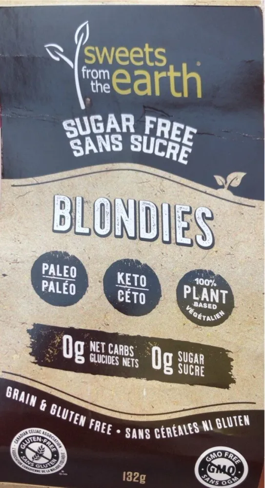 Sugar Free Blondies