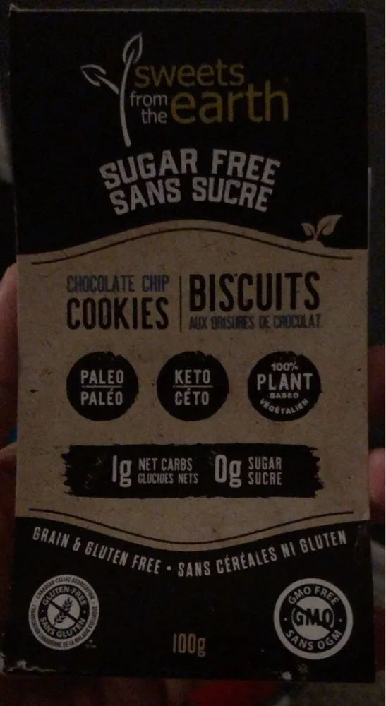 Sugar free chocolate chip cookies