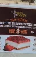 Dairy free strawberry cheexcake