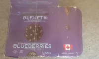 Bleuets du lac Saint-Jean au chocolat noir pétillant