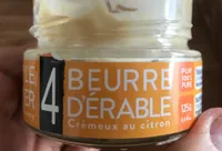 Beurre d'érable