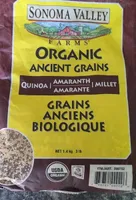 Quinoa amarante et millet