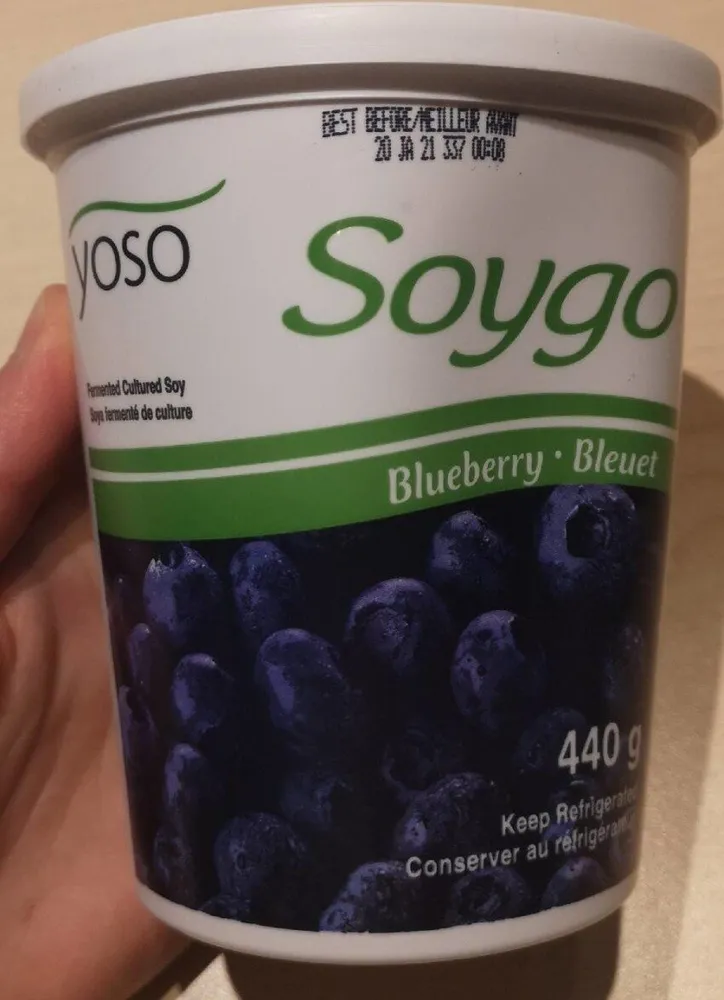 Yaourt au soja Bleuet