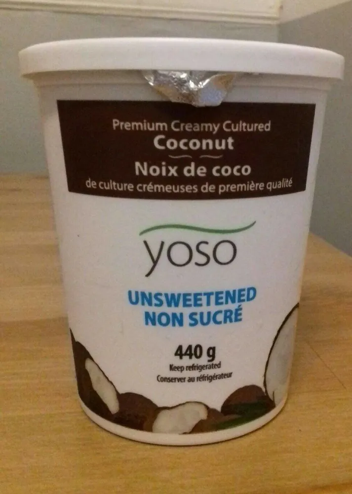 Yoso- Cultured Coconut Unsweetened (6P)