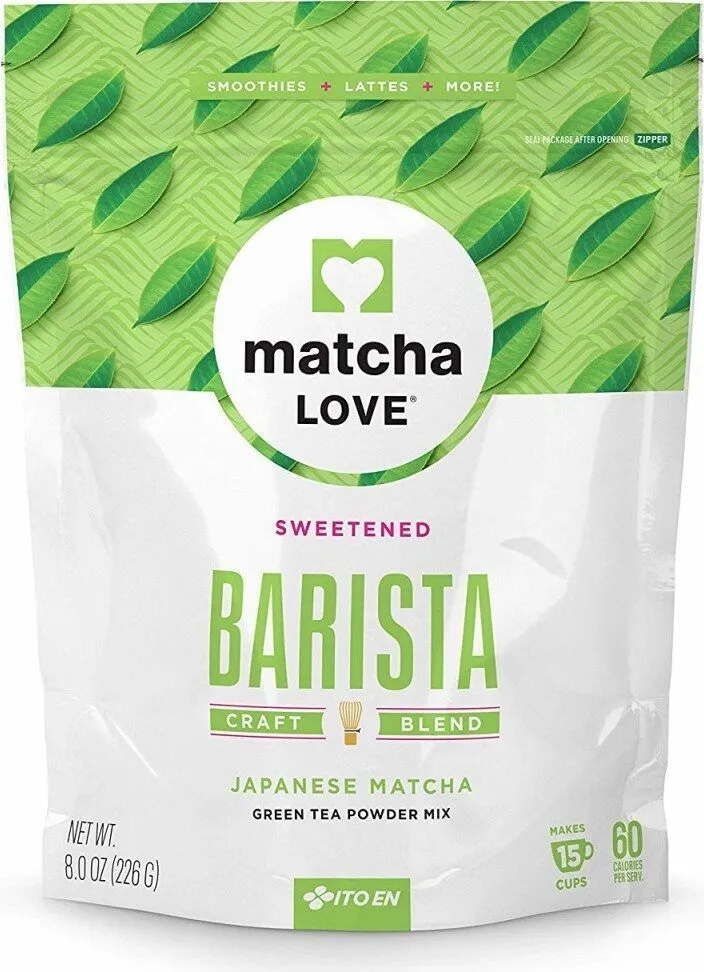 BARISTA CRAFT BLEND JAPANESE MATCHA GREEN TEA POWDER MIX