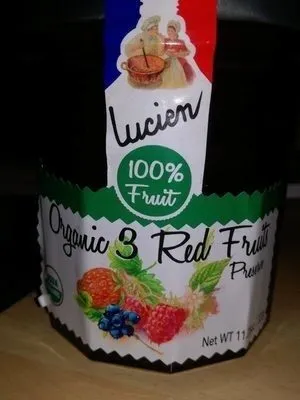 Organic 3 red fruits