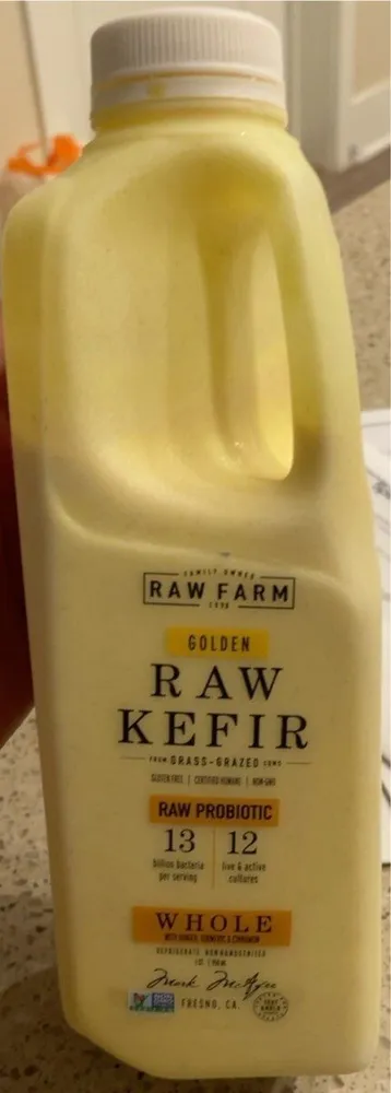 Golden Raw Kefir