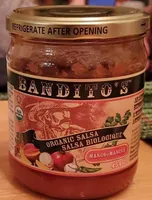 Salsa biologique à la mangue
