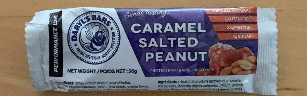 Caramel Salted Peanut Bar