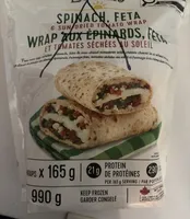 Spinach, Feta & Sun-Dried Tomato Wrap