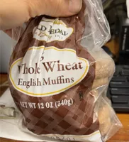 Whole Wheat English Muffins