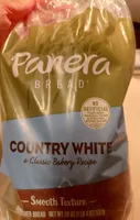 Panera bread, country white bread