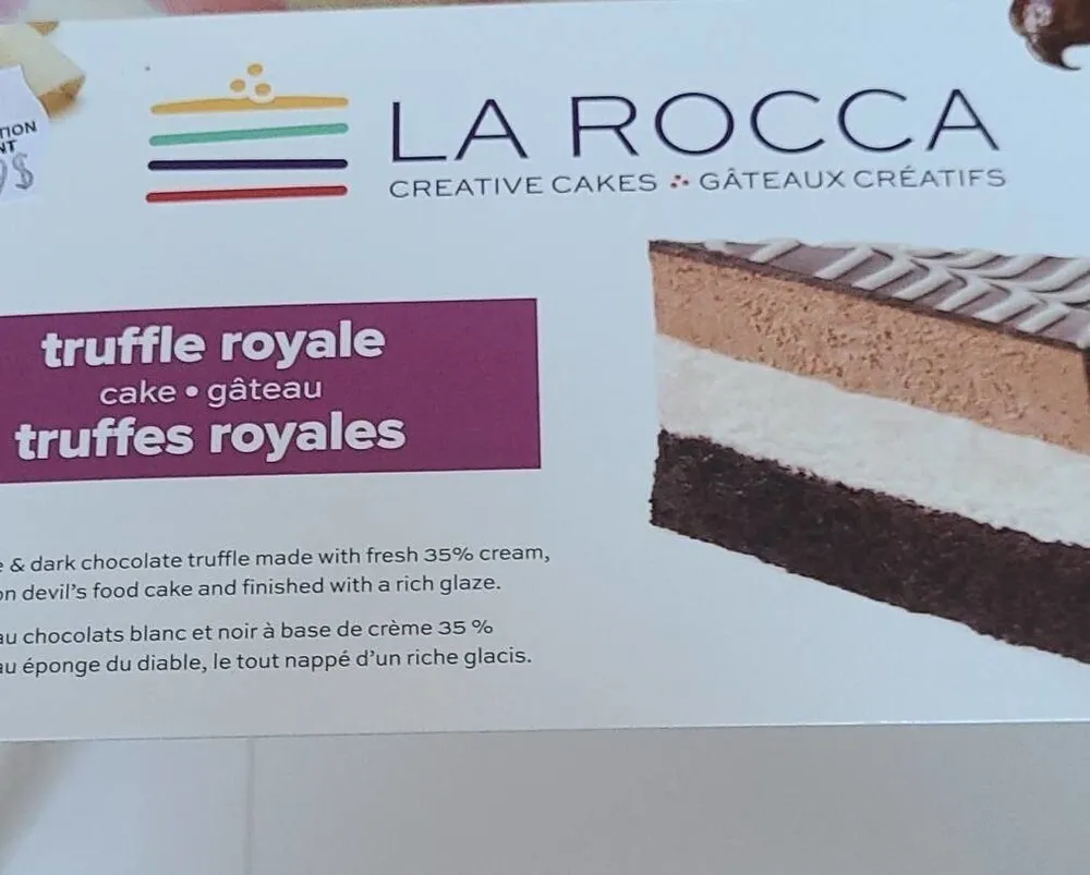 Gateau truffes royales