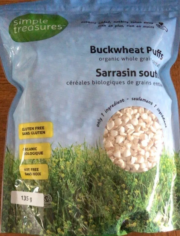 Sarrasin soufflé biologique