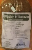 Pain au levain intégral biologique