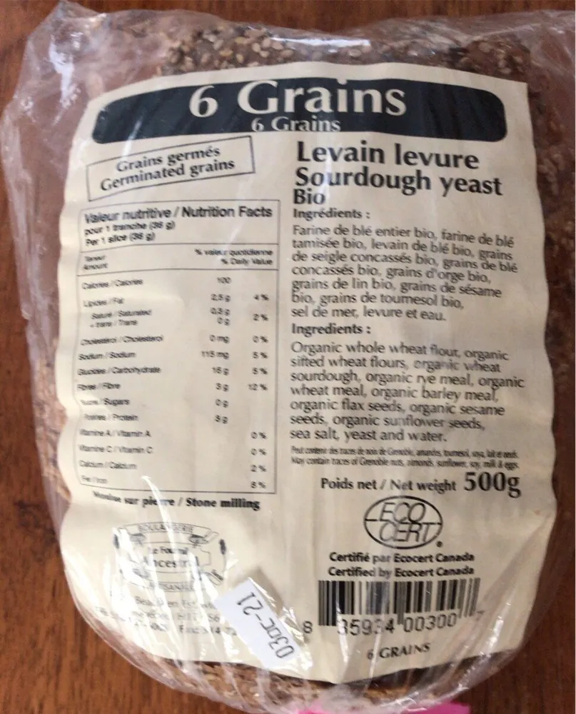 Pain 6 grains