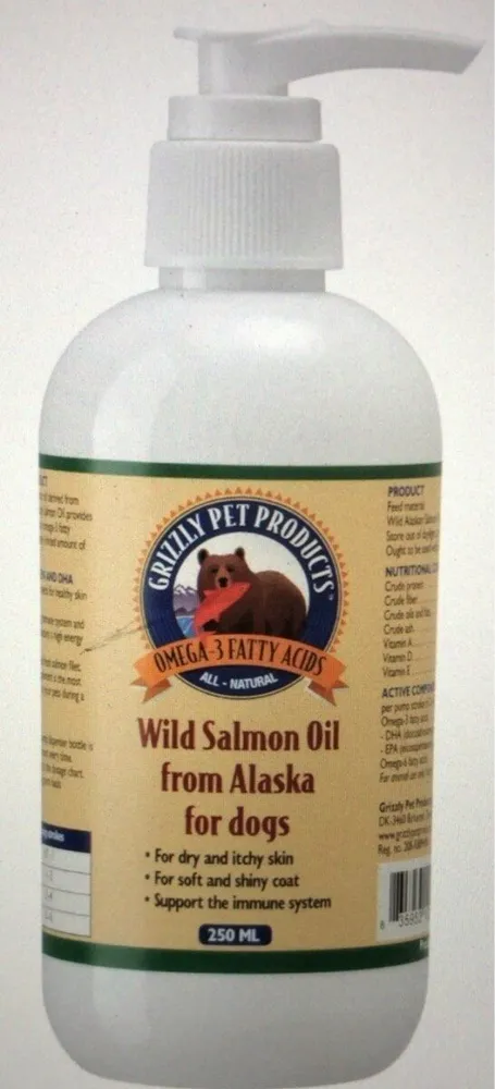 Wild Salmon Oil from Alaska for dogs