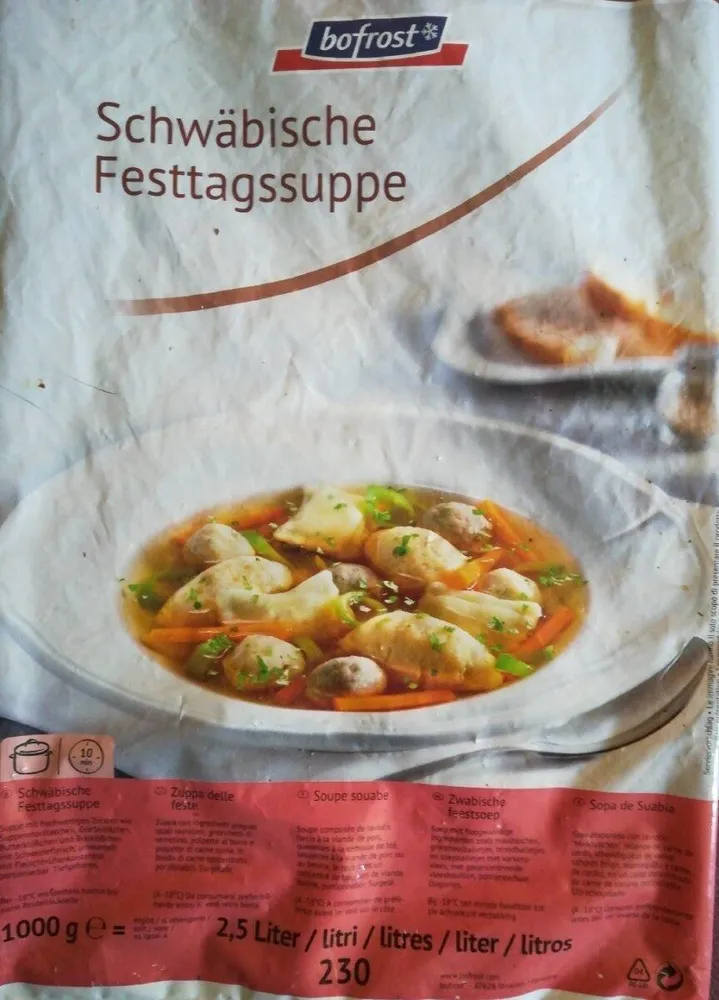 Schwäbische Festtagssuppe