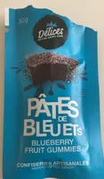 Pâtes de bleuets