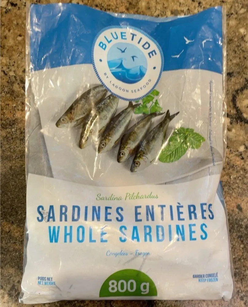 Sardines entières