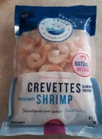 Crevettes blanches du Pacifique