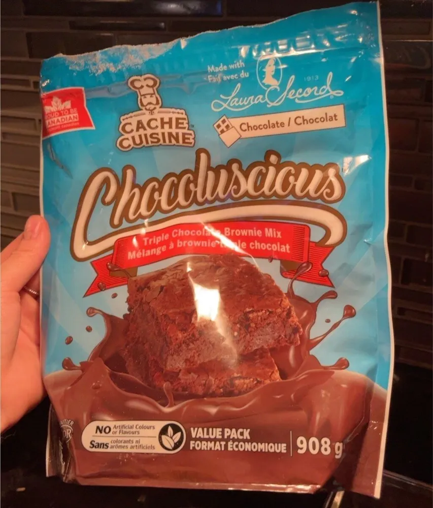 Chocoluscious Triple Chocolate Brownie Mix