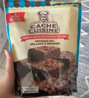 Cache cuisine brownies