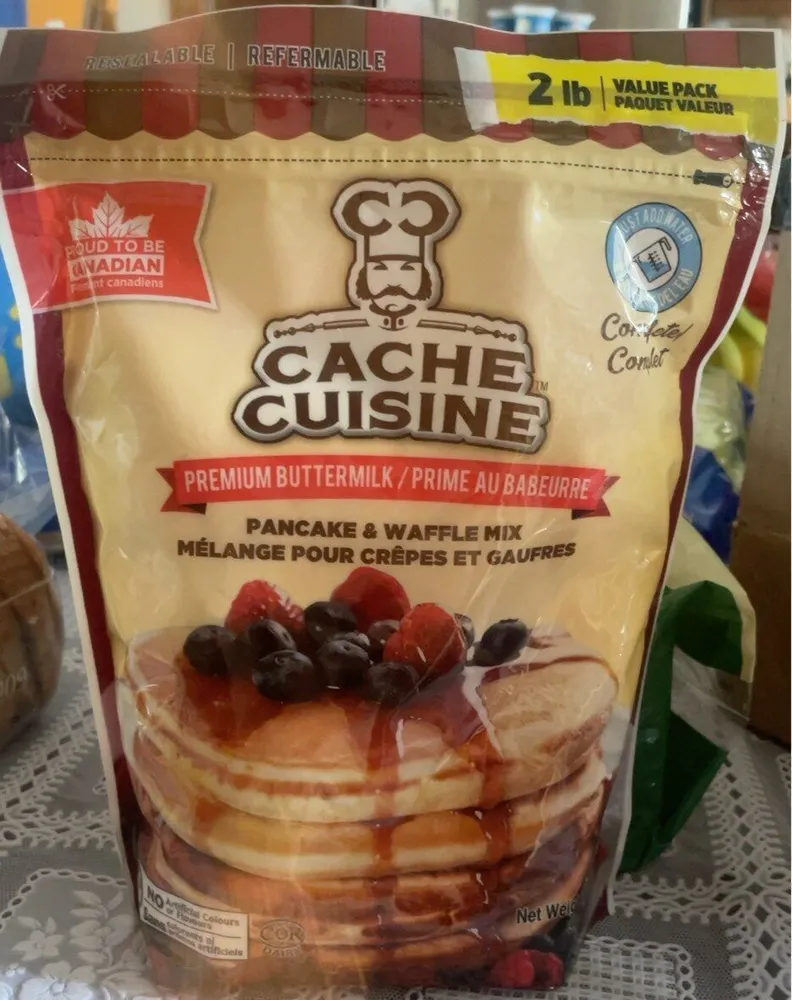 cache cuisine  pancake and waffle mix