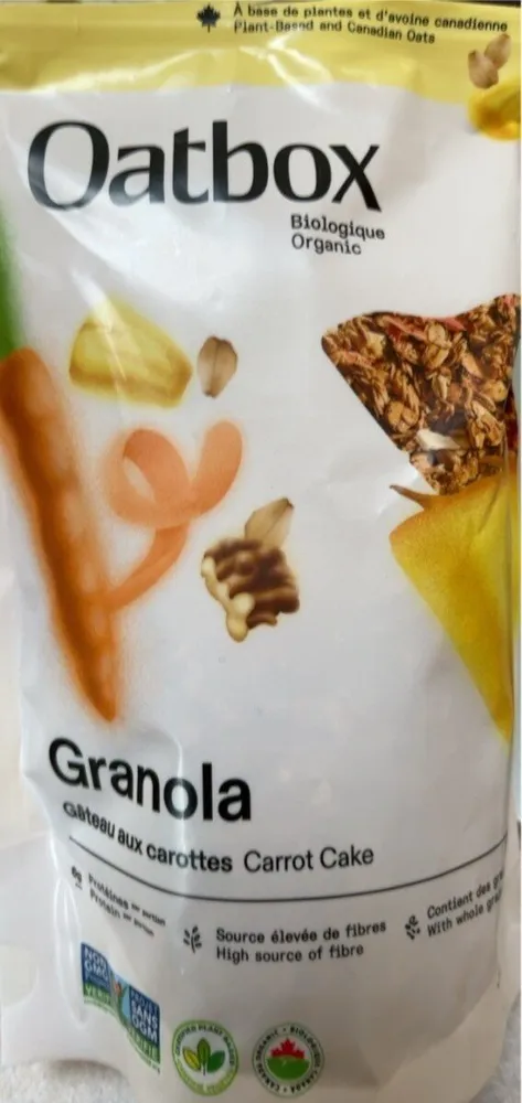 Carrot Cake Granola