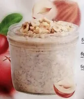 Overnight Oats Cranberry and Hazelnut
